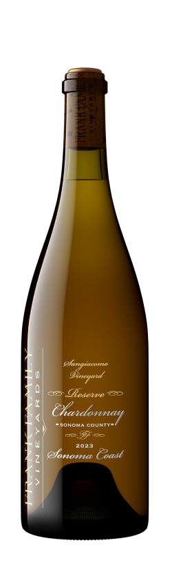 Frank Family Vineyards Sangiacomo Chardonnay bottle shot 