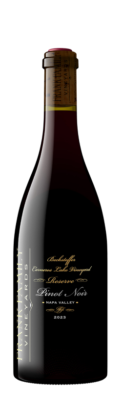 Bottle shot of 2023 Beckstoffer Pinot Noir