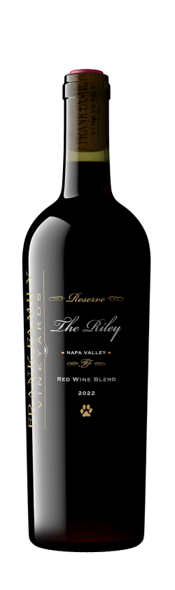 Bottle shot of 2022 Riley Blend